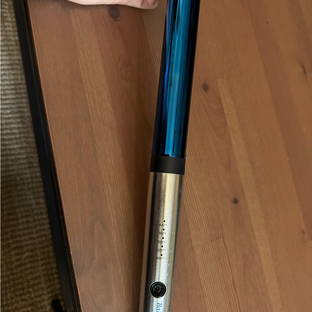 Blue babyliss pro curling wand 32 mm 1 1/4 inch